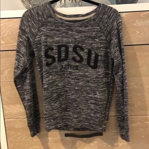 College lightweight sweatshirt